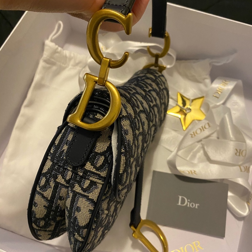 😍Christian Dior mini saddle bag😍 brand new